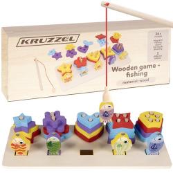 Montessori Medinė žvejyba „Kruzzel"